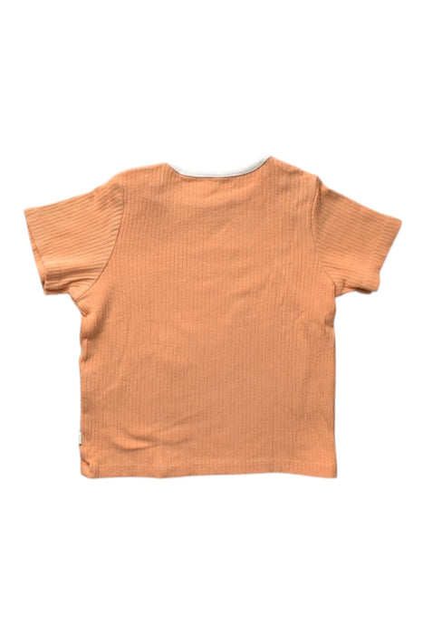 A Orange Short Sleeve T Shirts from Mori in size 12-18M for boy. (Back View)