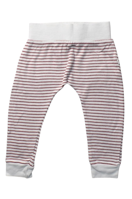 A White Casual Pants from Mori in size 12-18M for girl. (Front View)