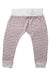 A White Casual Pants from Mori in size 12-18M for girl. (Front View)