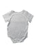 A Grey Short Sleeve Bodysuits from Mori in size 18-24M for boy. (Back View)