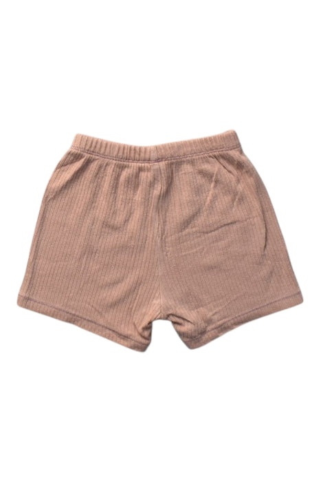A Peach Shorts from Mori in size 6-12M for girl. (Back View)