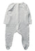 A White Onesies from Mori in size 6-12M for boy. (Front View)