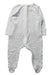 A White Onesies from Mori in size 6-12M for boy. (Front View)