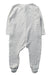 A White Onesies from Mori in size 6-12M for boy. (Back View)