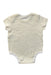 A Beige Short Sleeve Bodysuits from Ralph Lauren in size 0-3M for girl. (Back View)