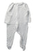 A White Onesies from Mori in size 3-6M for boy. (Front View)