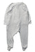 A White Onesies from Mori in size 3-6M for boy. (Back View)