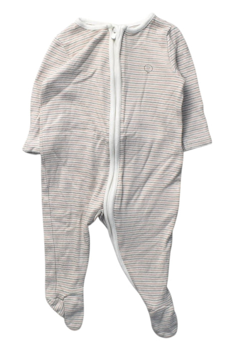 A Multicolour Onesies from Mori in size 0-3M for girl. (Front View)
