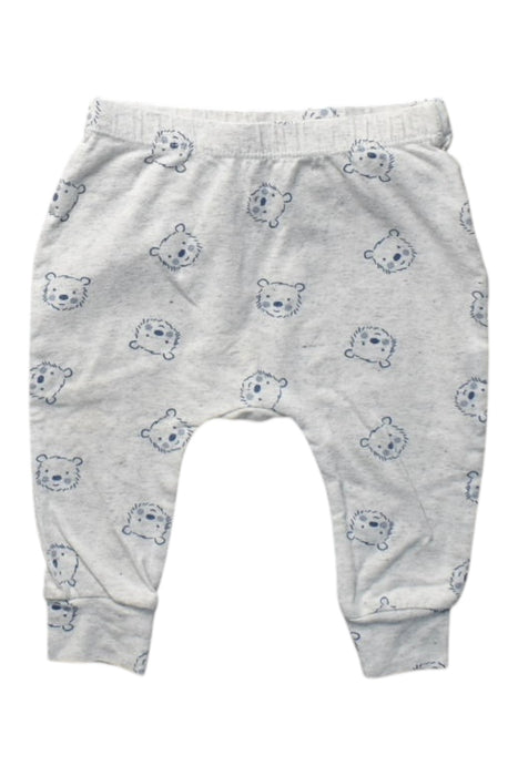 A Grey Casual Pants from Seed in size 3-6M for boy. (Front View)