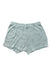 A Grey Shorts from Mori in size 12-18M for boy. (Front View)