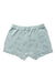 A Grey Shorts from Mori in size 12-18M for boy. (Back View)