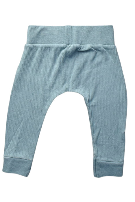 A Blue Casual Pants from Mori in size 6-12M for boy. (Back View)