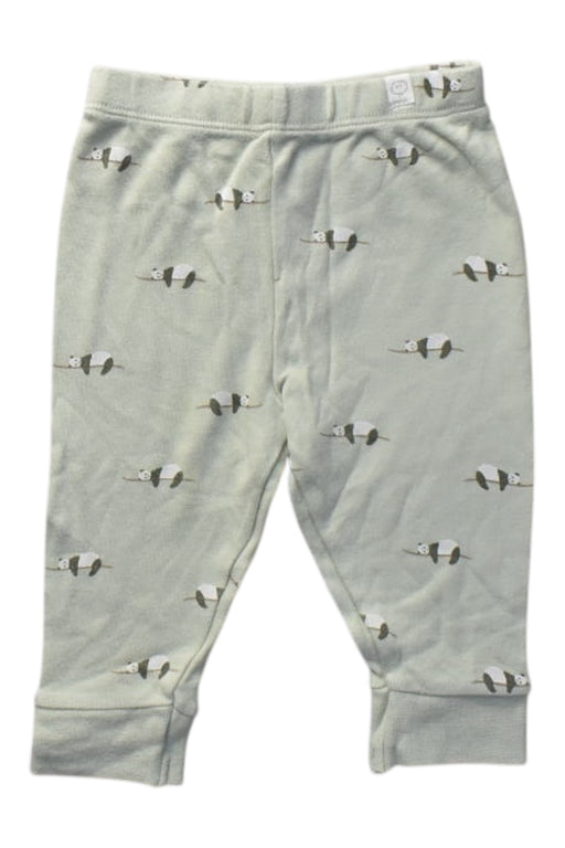 A Beige Casual Pants from Mori in size 6-12M for boy. (Front View)