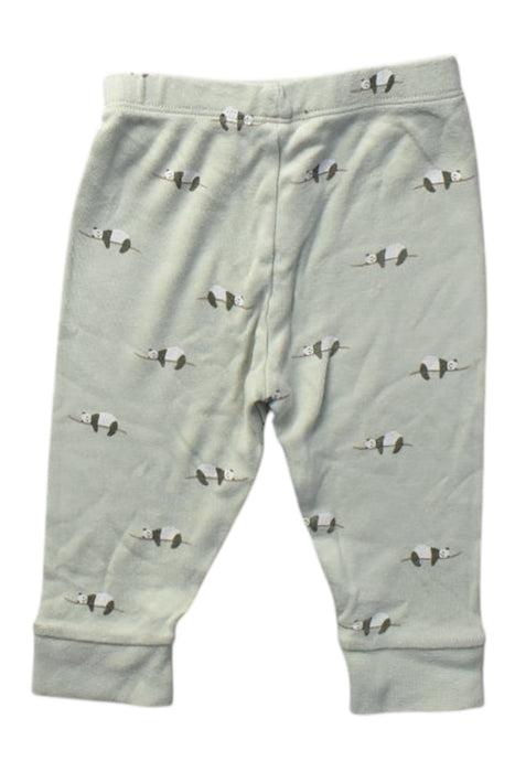 A Beige Casual Pants from Mori in size 6-12M for boy. (Back View)