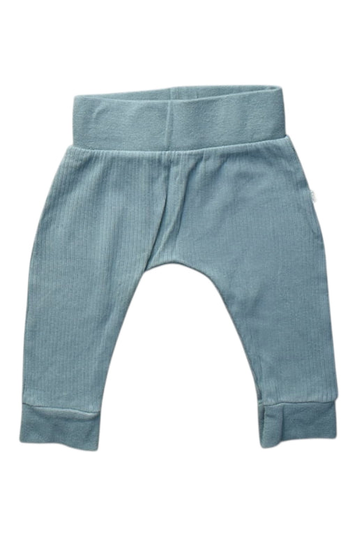 A Blue Casual Pants from Mori in size 6-12M for boy. (Front View)