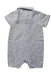 A Blue Short Sleeve Rompers from Mamas & Papas in size 6-12M for boy. (Back View)
