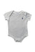 A White Short Sleeve Bodysuits from Joules in size 6-12M for boy. (Front View)