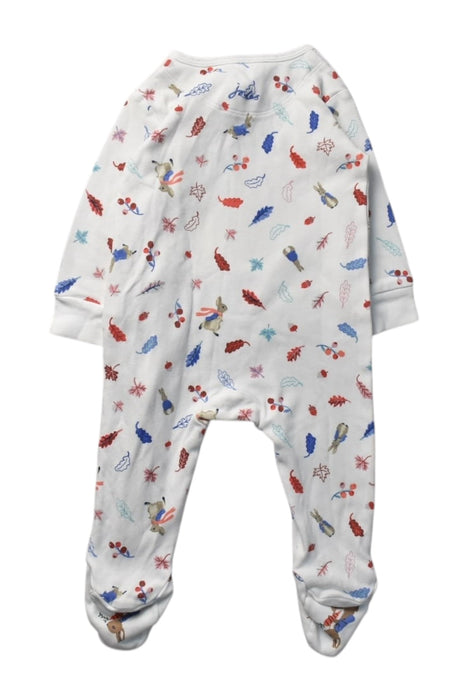 A White Onesies from Joules in size 3-6M for boy. (Back View)