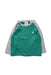 A Green Long Sleeve T Shirts from Petit Bateau in size 3-6M for boy. (Front View)