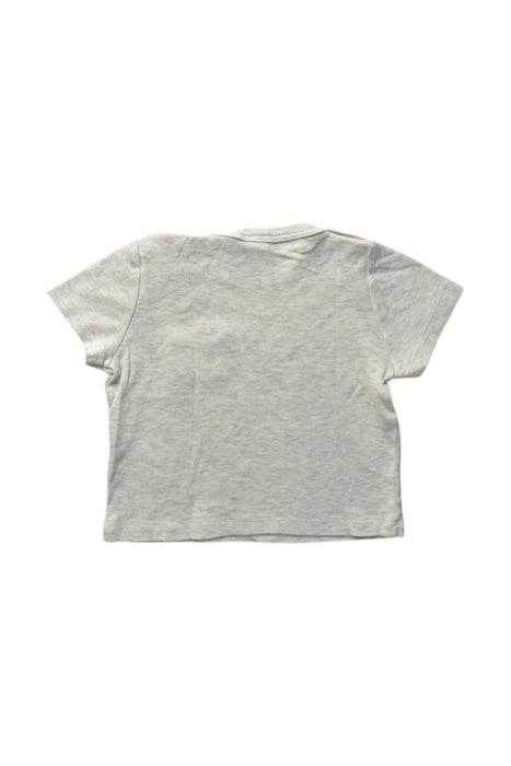 A White Short Sleeve T Shirts from Petit Bateau in size 6-12M for boy. (Back View)