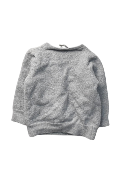 A Grey Crewneck Sweatshirts from Il Gufo in size 2T for boy. (Back View)