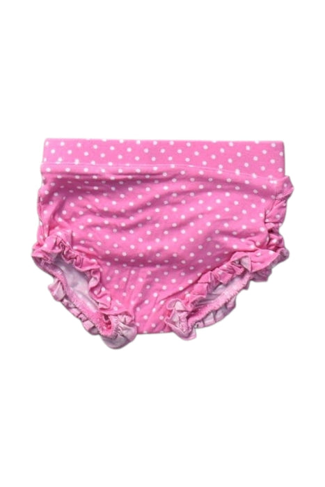 A Pink Bloomers from Posh Peanut in size 3-6M for girl. (Front View)