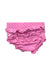 A Pink Bloomers from Posh Peanut in size 3-6M for girl. (Back View)