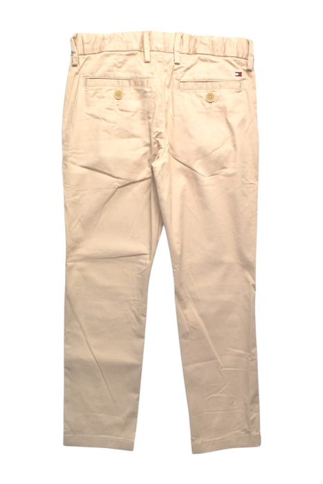 A Beige Casual Pants from Tommy Hilfiger in size 6T for boy. (Back View)