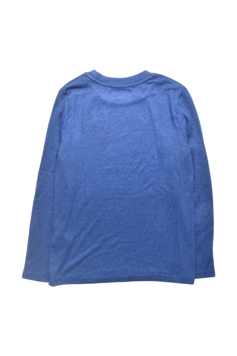 A Blue Long Sleeve T Shirts from Abercrombie  in size 7Y for boy. (Back View)
