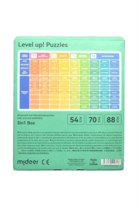 A Multicolour Board Games & Puzzles from Mideer in size 3T for boy. (Back View)