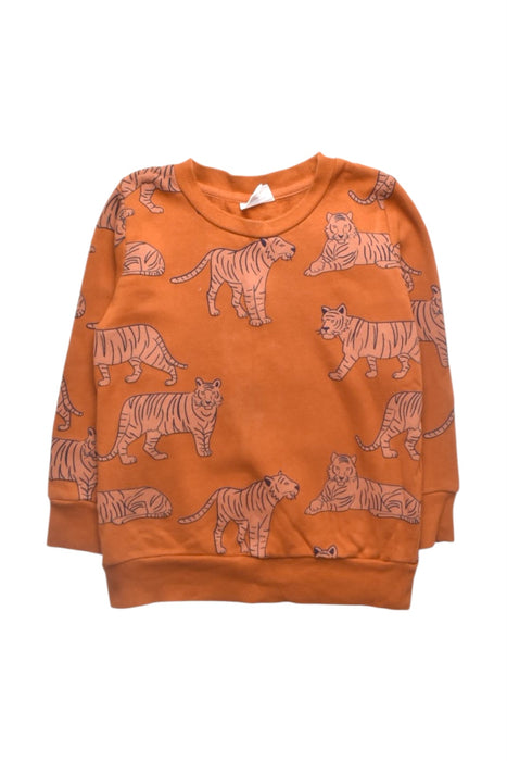A Orange Crewneck Sweatshirts from Seed in size 4T for boy. (Front View)