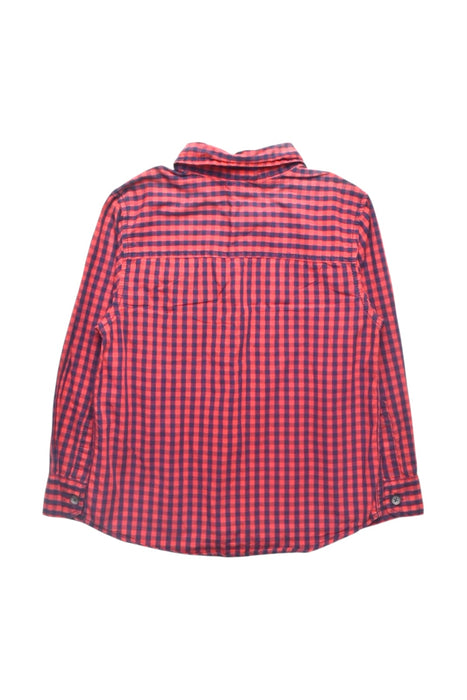 A Red Long Sleeve Shirts from United Colors Of Benetton in size 3T for boy. (Back View)