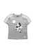 A Grey Short Sleeve T Shirts from Adidas in size 4T for boy. (Front View)