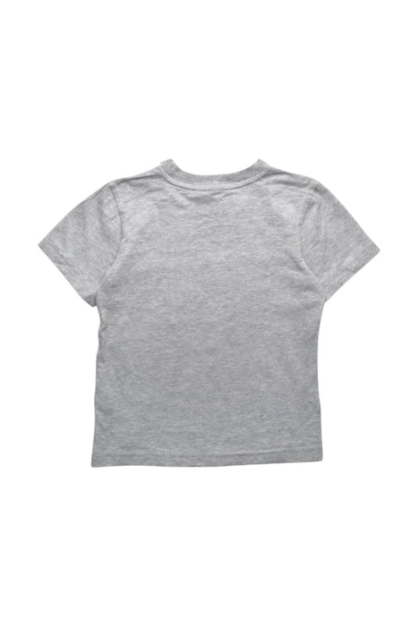 A Grey Short Sleeve T Shirts from Adidas in size 4T for boy. (Back View)