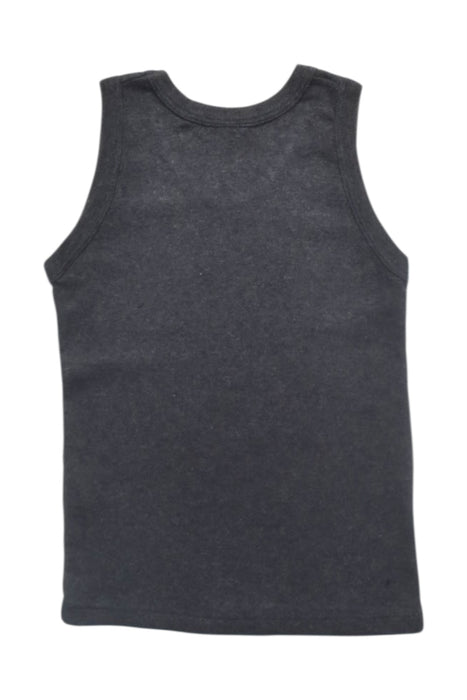 A Black Sleeveless Tops from Petit Bateau in size 4T for boy. (Back View)