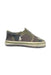 A Green Slip Ons from Ralph Lauren in size 6-12M for boy. (Front View)