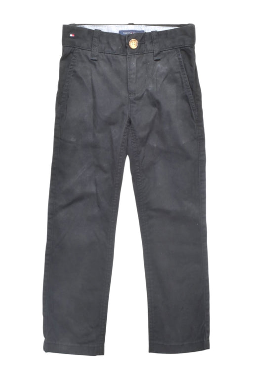 A Black Dress Pants from Tommy Hilfiger in size 4T for boy. (Front View)