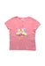 A Multicolour Short Sleeve T Shirts from Petit Bateau in size 3T for girl. (Front View)