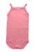 A Pink Sleeveless Bodysuits from Petit Bateau in size 12-18M for girl. (Front View)