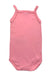 A Pink Sleeveless Bodysuits from Petit Bateau in size 12-18M for girl. (Back View)