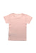 A Peach Short Sleeve T Shirts from Petit Bateau in size 2T for girl. (Back View)