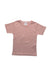 A Red Short Sleeve T Shirts from Petit Bateau in size 3T for girl. (Front View)