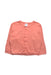 A Peach Cardigans from Petit Bateau in size 3T for girl. (Front View)