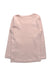 A Pink Long Sleeve Tops from Petit Bateau in size 3T for girl. (Back View)