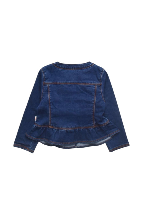A Navy Lightweight Jackets from Catimini in size 2T for girl. (Back View)