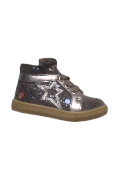 A Metallic Booties from GBB in size 12-18M for girl. (Front View)