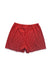 A Red Shorts from Petit Bateau in size 12Y for girl. (Back View)