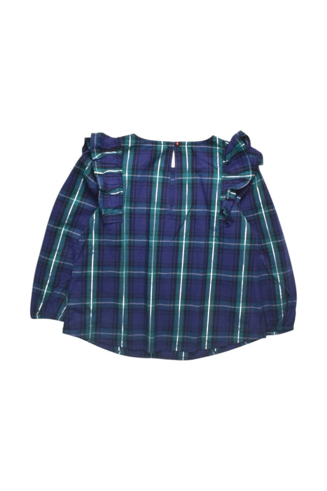 A Multicolour Long Sleeve Tops from Crewcuts in size 4T for girl. (Back View)