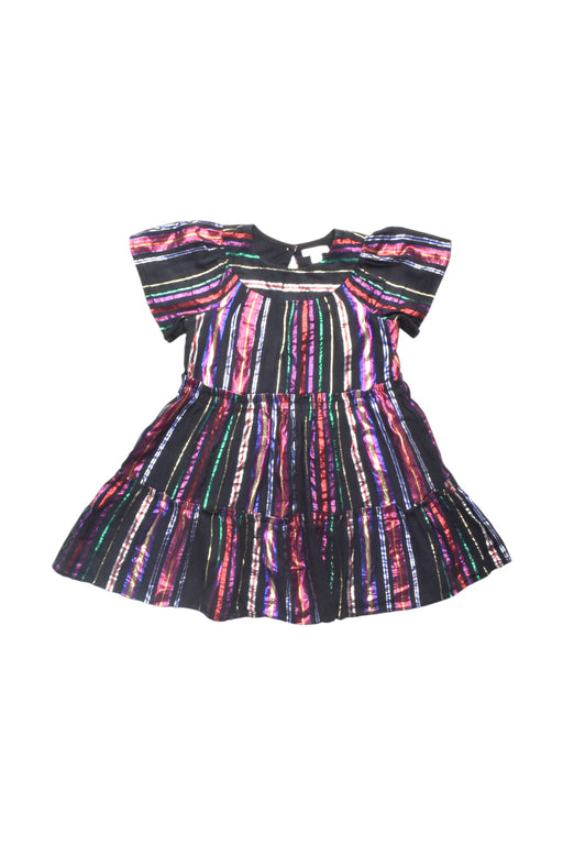 A Multicolour Short Sleeve Dresses from Crewcuts in size 5T for girl. (Front View)