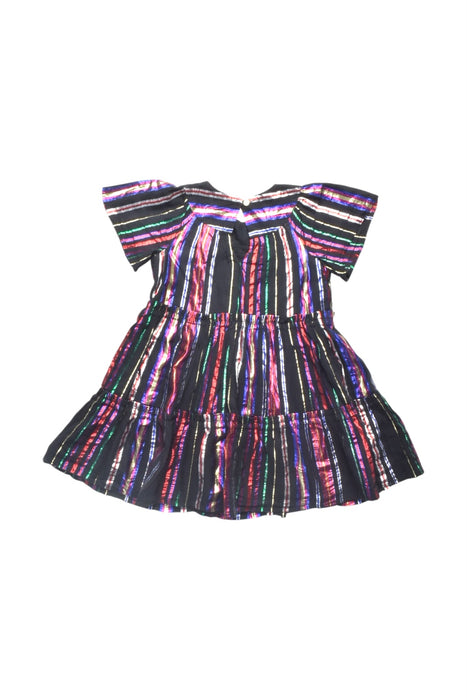 A Multicolour Short Sleeve Dresses from Crewcuts in size 5T for girl. (Back View)